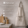 Helvioran™ LineForm Adjustable Kitchen Apron