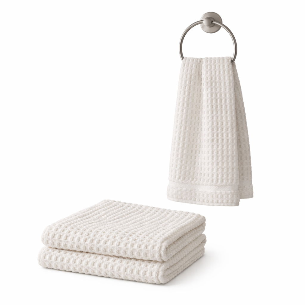 Helvioran™ PureDry Waffle Hand Towel Set
